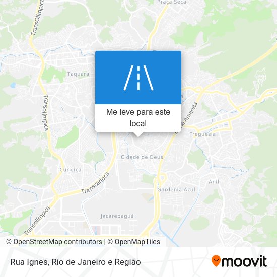 Rua Ignes mapa