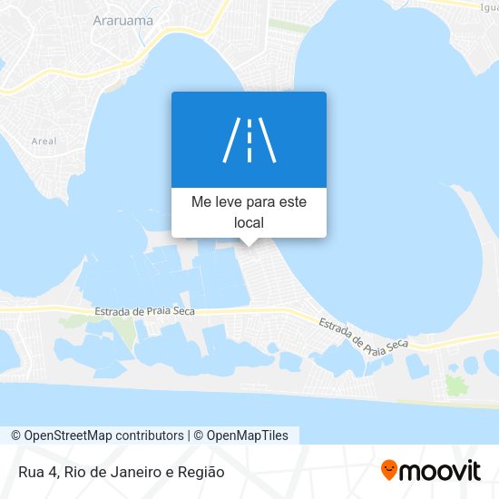 Rua 4 mapa