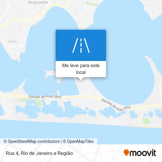 Rua 4 mapa