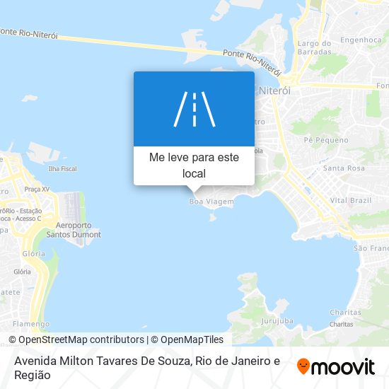 Avenida Milton Tavares De Souza mapa