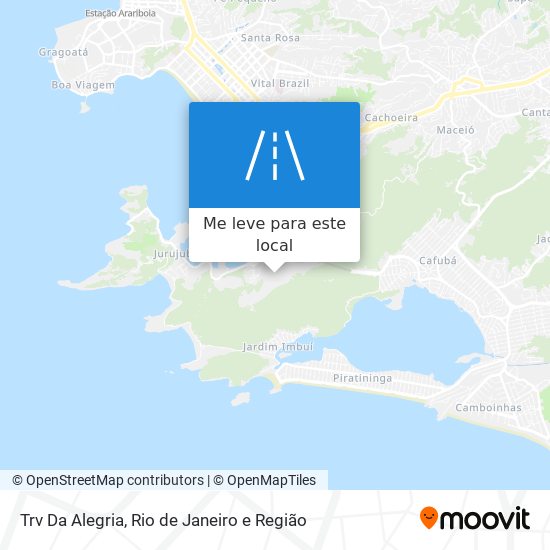 Trv Da Alegria mapa