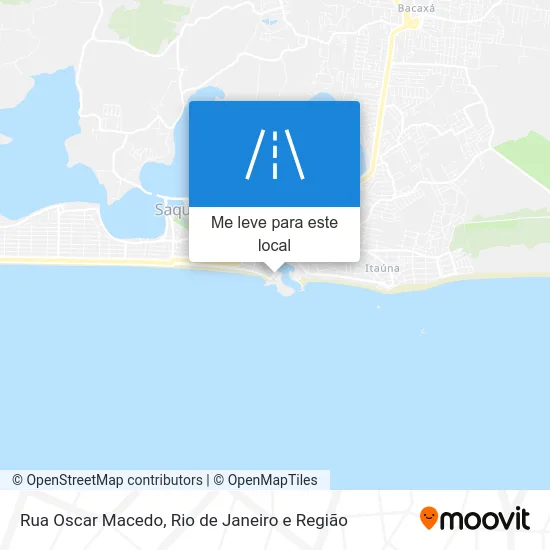 Rua Oscar Macedo mapa
