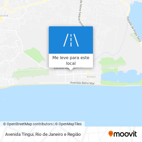 Avenida Tingui mapa