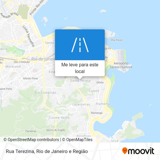 Rua Terezina mapa