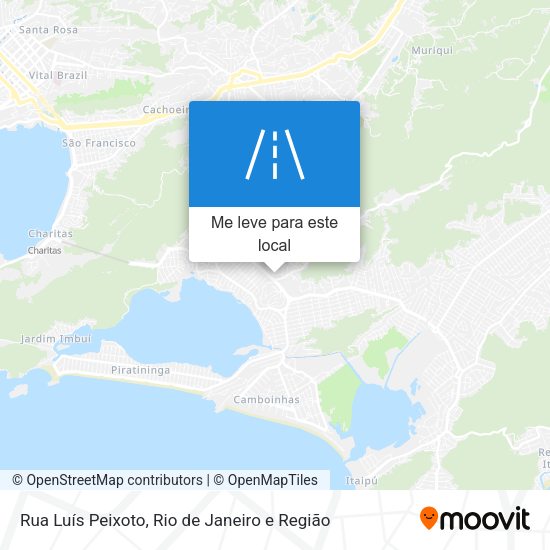Rua Luís Peixoto mapa