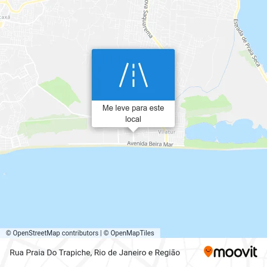 Rua Praia Do Trapiche mapa