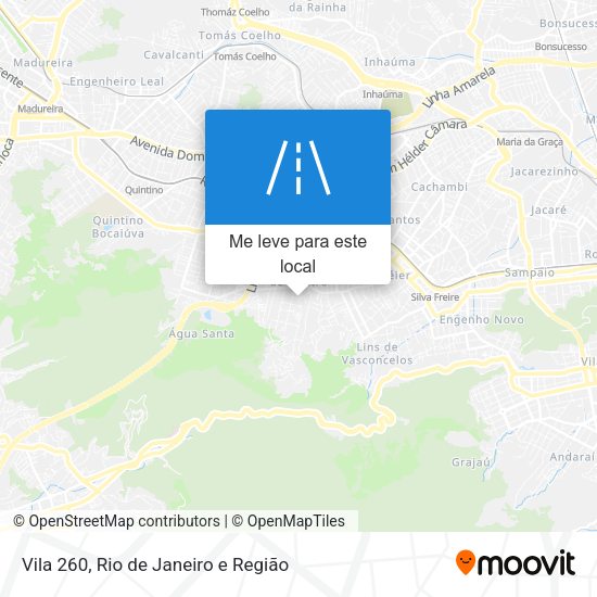 Vila 260 mapa