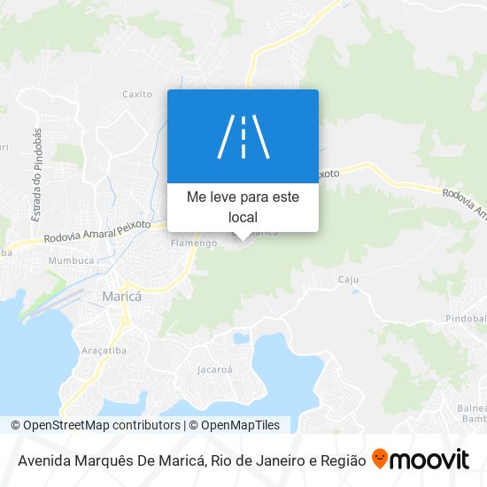 Avenida Marquês De Maricá mapa