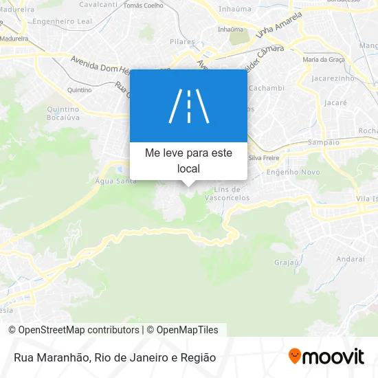 Rua Maranhão mapa