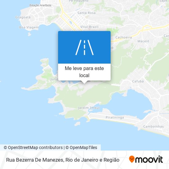 Rua Bezerra De Manezes mapa