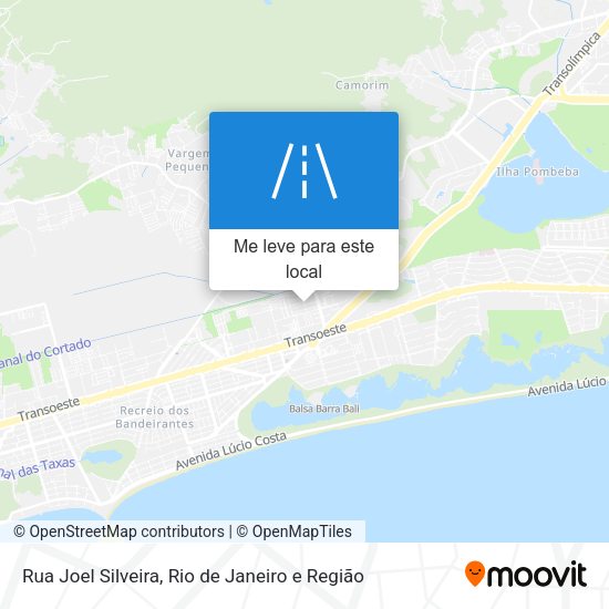 Rua Joel Silveira mapa