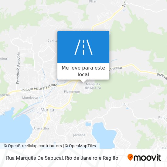 Rua Marquês De Sapucaí mapa