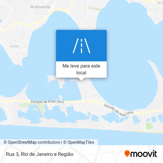 Rua 3 mapa
