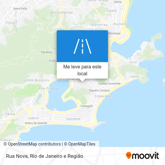 Rua Nova mapa