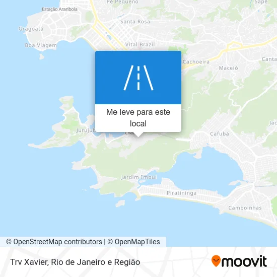 Trv Xavier mapa