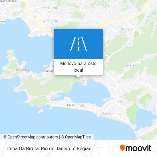 Trilha Da Biruta mapa