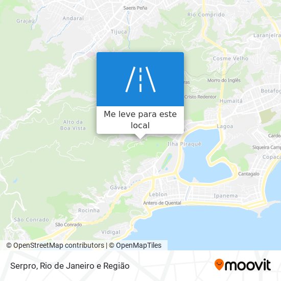 Serpro mapa