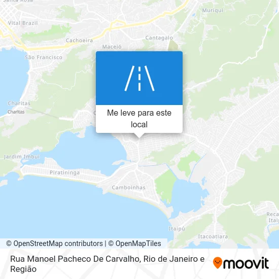 Rua Manoel Pacheco De Carvalho mapa