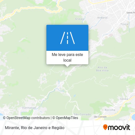Mirante mapa