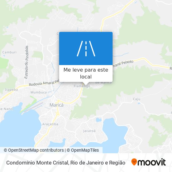 Condomínio Monte Cristal mapa