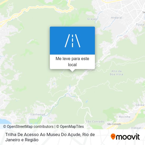 Trilha De Acesso Ao Museu Do Açude mapa