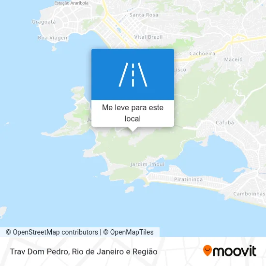 Trav Dom Pedro mapa
