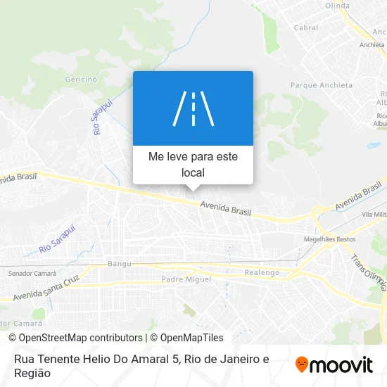 Rua Tenente Helio Do Amaral 5 mapa