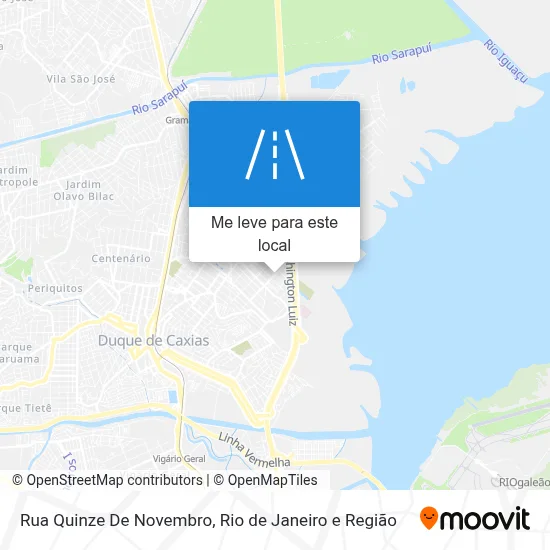 Rua Quinze De Novembro mapa