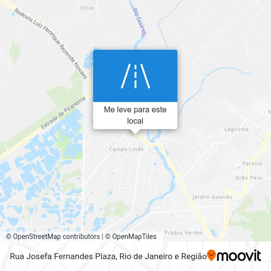 Rua Josefa Fernandes Plaza mapa