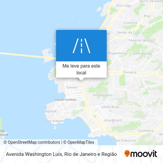 Avenida Washington Luís mapa