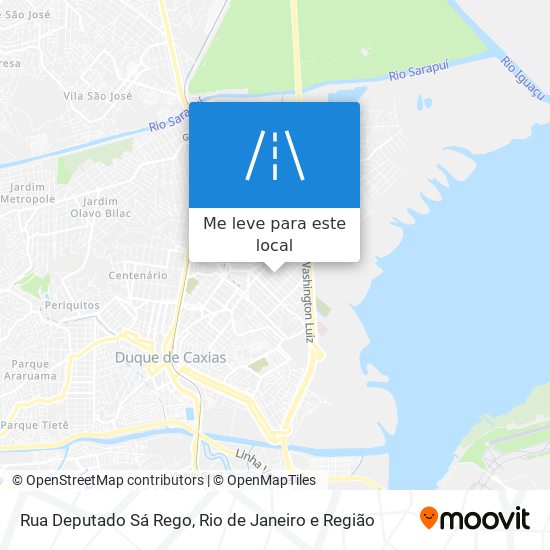 Rua Deputado Sá Rego mapa