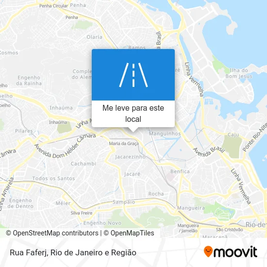 Rua Faferj mapa