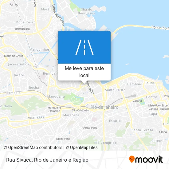 Rua Sivuca mapa