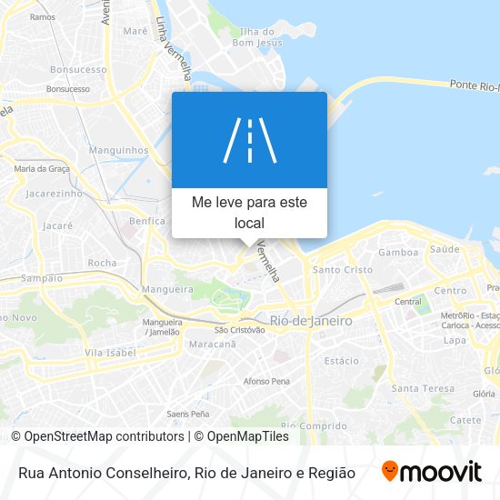 Rua Antonio Conselheiro mapa
