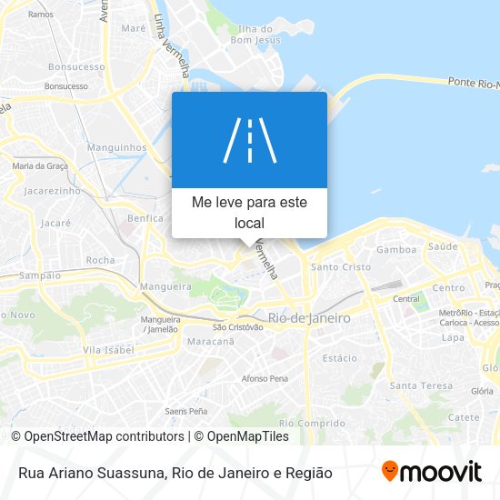 Rua Ariano Suassuna mapa