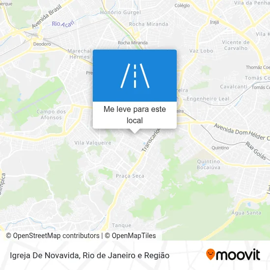 Igreja De Novavida mapa