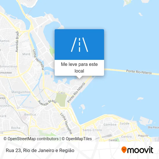 Rua 23 mapa