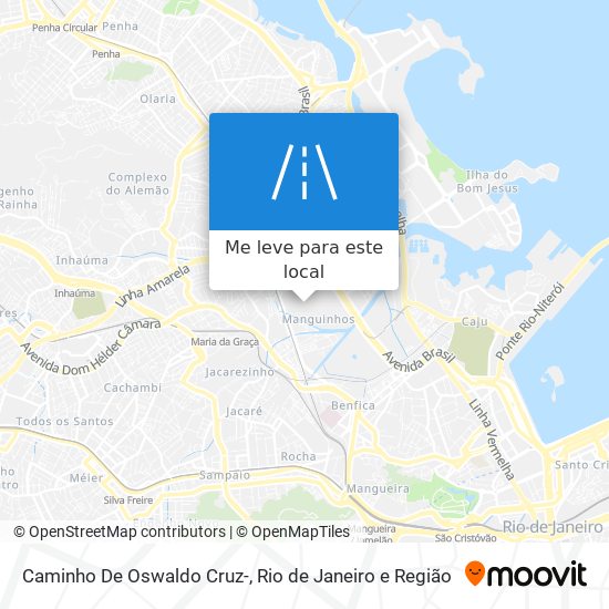 Caminho De Oswaldo Cruz- mapa