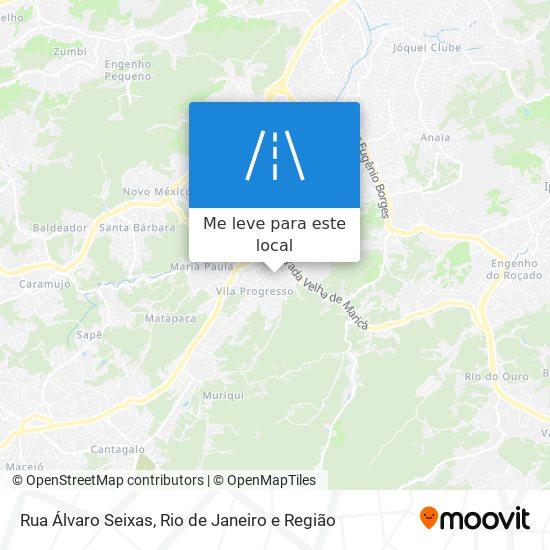 Rua Álvaro Seixas mapa