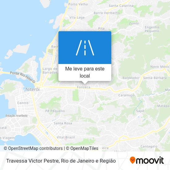 Travessa Victor Pestre mapa