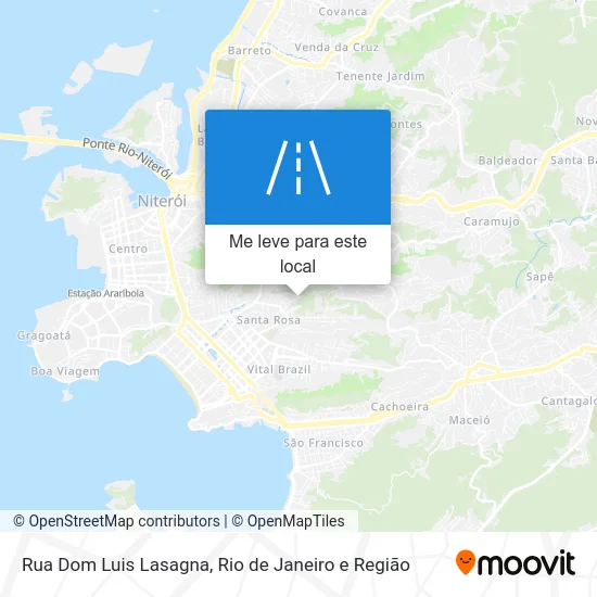 Rua Dom Luis Lasagna mapa