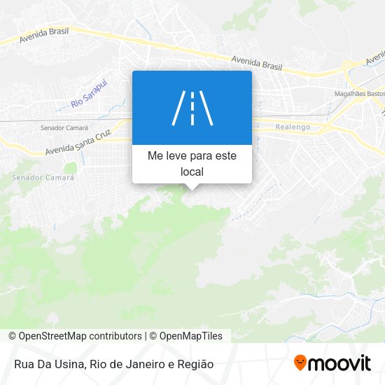 Rua Da Usina mapa