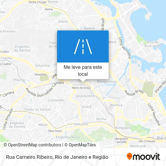 Rua Carneiro Ribeiro mapa