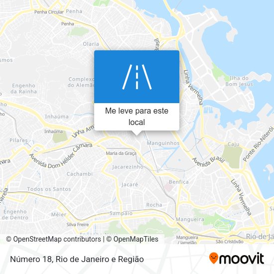 Número 18 mapa