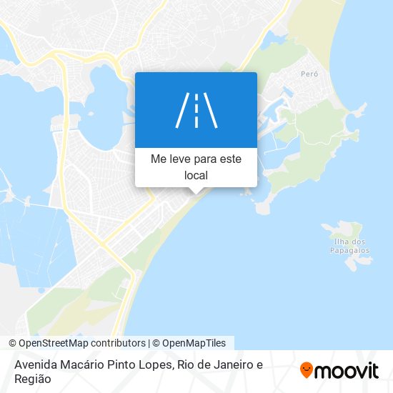 Avenida Macário Pinto Lopes mapa