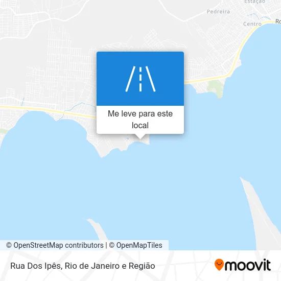 Rua Dos Ipês mapa
