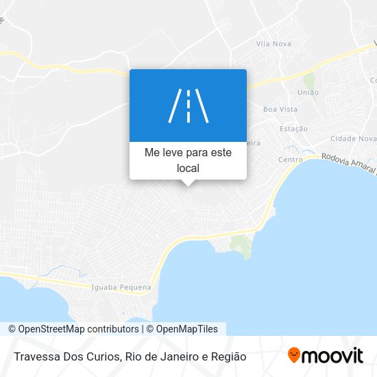 Travessa Dos Curios mapa