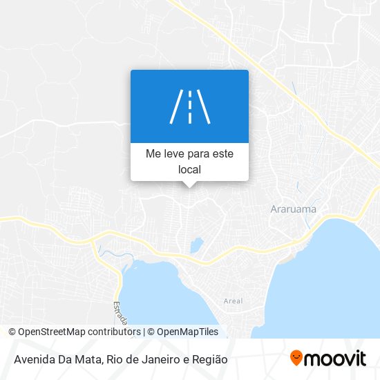 Avenida Da Mata mapa