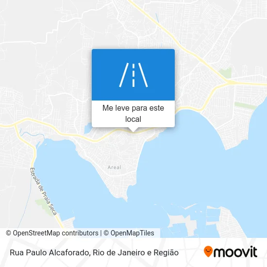 Rua Paulo Alcaforado mapa