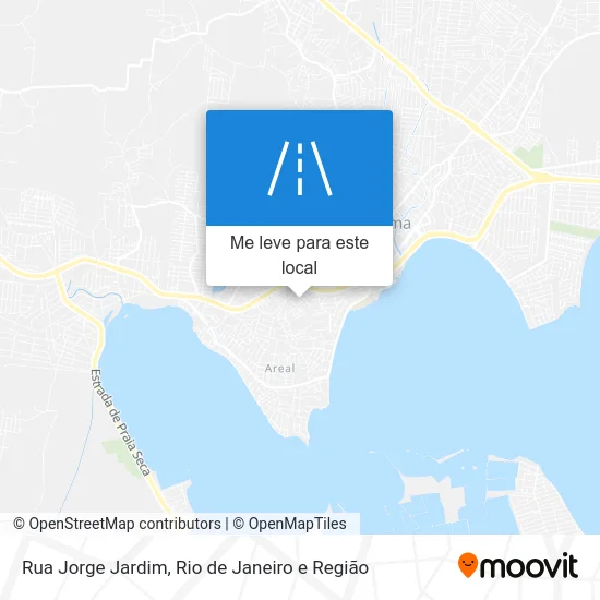Rua Jorge Jardim mapa